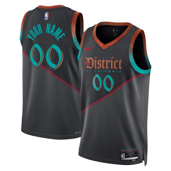 Washington Wizards Trikot Benutzerdefinierte Nike 2023-24 City Edition Swingman - Herren Washington Wizards Trikot Benutzerdefinierte Nike 2023-24 City Edition Swingman - Herren